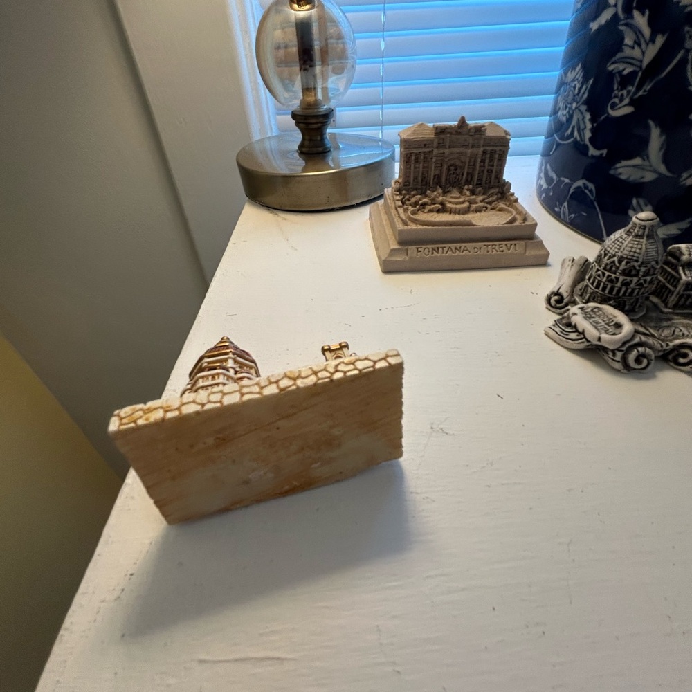 COLLECTIBLE Miniature ITALIAN Souvenirs Set, Triv Fountain, Duomo, Last Supper - Picture 10 of 15